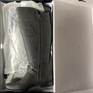 GBG Grey Riding Boots